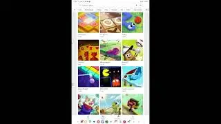 Playing Google mini games 2
