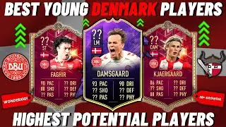 HIGHEST POTENTIAL DANISH PLAYERS in FIFA 22 || Best Young Players From Denmark || 81+