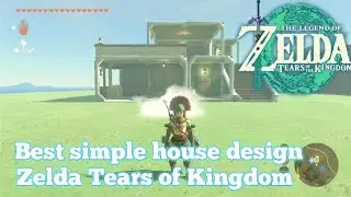 Best house design Zelda Tears of Kingdom | simple house design #zeldatearsofthekingdom