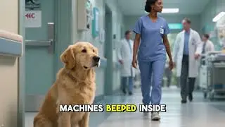 Собака, которая каждую ночь ждала у дверей реанимации 🏥🐾 #историясобаки #эмоциональнаясобака #ист...