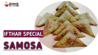 CHICKEN SAMOSA//#Ramsan special #Samosa_recipe//How to make samosa at home #PONNUS_KITCHEN//