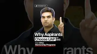 Why Aspirants Choose UAP #upcs #ias #mains #mentorship #civilserviceexam #civilsdailyias