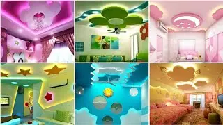 Modern Children's Bedroom False Ceiling design || Kids room Ideas ||  Modern Interior