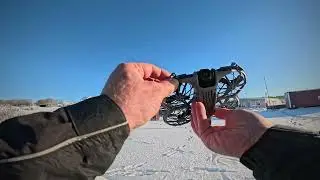 DJI Neo 2 winter test - Winter biking with DJI Neo 2