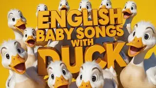 English Kids Song Quack Quack | Funny Duck Song for Toddlers and Preschoolers Learning Sounds