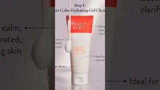 Peach & Lily Glass Skin Discovery Kit  Cleanser Facial Skincare Set , Acne Routine