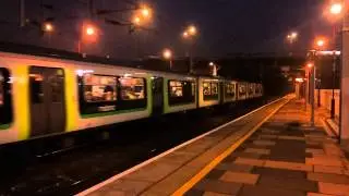 Class 321 no 321411/414 departing Harrow Wealdstone Station on 24/10/12