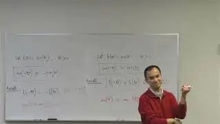 142:  Odd and Even Symmetry of Sine and Cosine