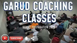 Board Preparation 2026 | Real Classroom Test at Garud Coaching Classes || #cbse 
