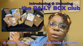 Подписка и распаковка DAILY BOX CLUB #seasonedbeautiesunbox #dailybox #dailyboxclubunboxing