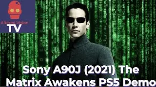 Sony A90J (2021) The Matrix Awakens PS5 Demo #matrix #sony
