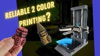 Slice Print Review: The Cetus 2 3D Printer! Is this the answer to multicolor 3d printin?