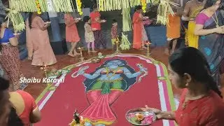 കർണ്ണയക്ഷി കളം എഴുന്നളിപ്പ്  | KARNA YAKSHI KALAM EZHUNALLIPPU