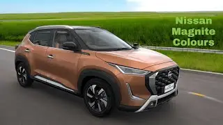 Nissan Magnite Facelift Colours Options 2024 | All Colors of Magnite