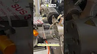 Plastic Profile Extrusion Line | Supermarket PVC price tag ticket label extruder machine #profile