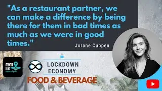 Lockdown Economy Nederland in a Storytelling and Management agency for Chefs with Jorane Cuppen