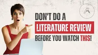 Don't do a literature review before you watch this!
