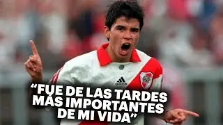 Javier Saviola reacciona a su debut en River con 16 a&ntilde;os | Entrevistas con Pablo Gonz&aacute;lez