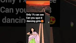 Find 8 dancing girl 🤯 #dancinggirls #dancevideo #dance #dancechallenge #shorts #eyetest #challenge