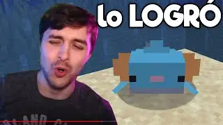 Dalas CONSIGUIÓ la Criatura MÁS RARA 0.08% de posibilidades (EL AJOLOTE AZUL DE MINECRAFT)