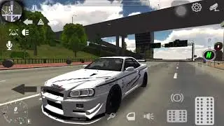 Car Parking Multiplayer | My R34 GTR T04Z SCREAMER PIPE