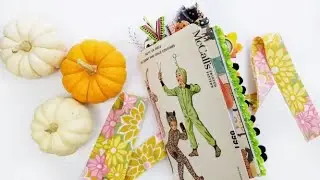 Halloween Kittydori Traveler's Notebook Junk Journal Flip-Through