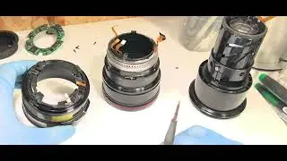 Canon EF 24-105mm f4L IS USM. Было падение, но так и не скажешь. Отчёт по ремонту