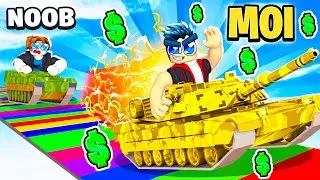 Passer de NOOB à DIEU DANS TANK TRAINING SIMULATOR !! (roblox)