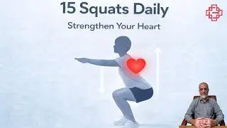 Do 15 Bodyweight Squats Daily | Simple Exercise to Boost Heart Health