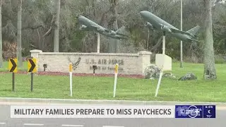 Local military families prepare to miss paychecks as government shutdown continues