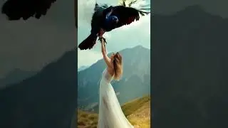 Giant Bird 😱🦅 #short #shorts #ai #viral