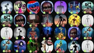 Poppy Playtime 1 💥 Siren Horror Game 3D ✨ Siren Head Mod 💥 Siren Head Robot 3D ✨ TV Head Escape 3D ✨