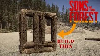Как построить уникальное окно | Sons of The Forest
