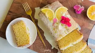 Mosambi loaf cake - refreshing, light & unbelievably soft 🍊✨