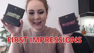 FIRST IMPRESSIONS: BH COSMETICS POISON SHOCK ABSINTHE AND NIGHTSHADE PALETTES