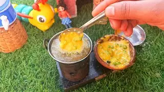 ☘️ pooy saag seeds pakoda recipe | Divya mini kitchen Food| #minifood