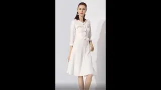 #shorts Knee length dress women girls wedding guest cocktail party prom graduation