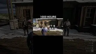 Killcam 10 hours vs 1000  hours of gameplay in RDR2