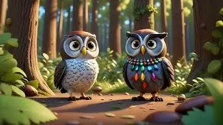 Two Little Owls Learn to Spell | ABC & Spelling Song for Kids | Fun Learning Nursery Rhymes
