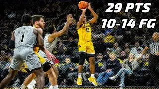 Keegan Murray vs Western Michigan 11.22.21 | 29 pts (10-14 FG, 2-4 3pt, 7-9 FT), 6 Reb, 2 Stl, 3 Blk