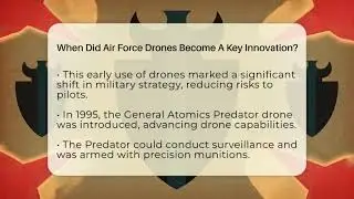 When Did Air Force Drones Become A Key Innovation? - Sky Command Brotherhood