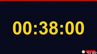 38 Minute Timer - 2280 Second Countdown Timer