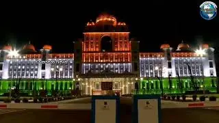 Independence Day Special : TS Secretariat Building Decorated With Colorful Lights | Overseas News