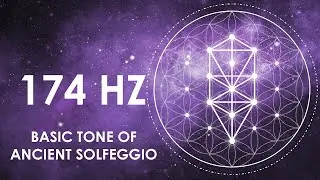 174 Hz Pure Tone | Pain Relief Solfeggio Frequency | Deep Healing