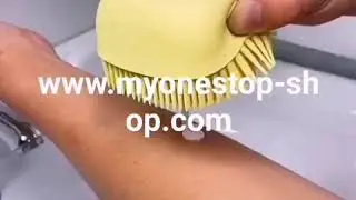 Body Scrub with built in Foam Chamber