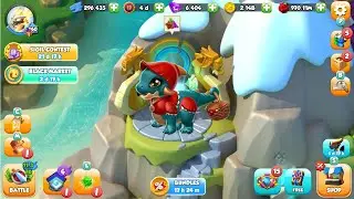 Ascend Red Hood Dragon-Dragon Mania Legends | Crystal Brute Solo event |  DML