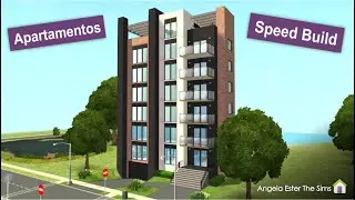 SpeedBuild Prédio Moderno Contemporâneo de Apartamentos no The Sims 2