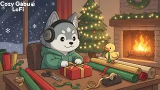 wrapping gifts together 🎁 cozy christmas lofi for a productive night