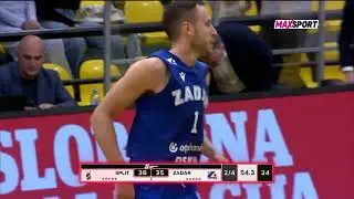 SPLIT vs ZADAR 88:82 (8. kolo, SuperSport Premijer liga 25/26)