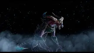 Digital fantasy creature sculpture